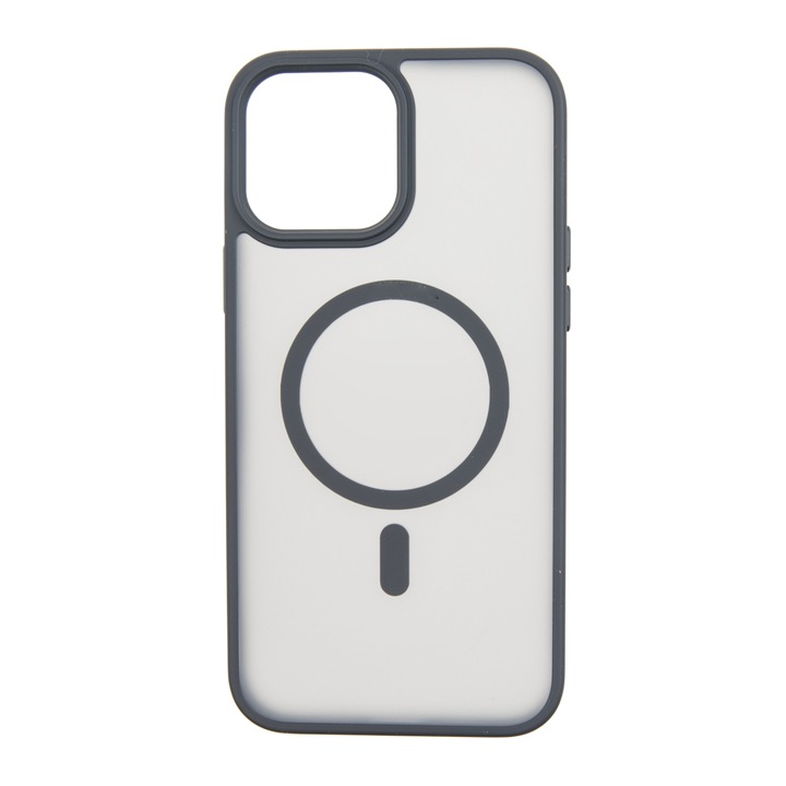 Carcasa protectie spate Cellara Shade, negru, pentru iPhone 13 Pro, compatibila cu MagSafe, subtire, rezistenta