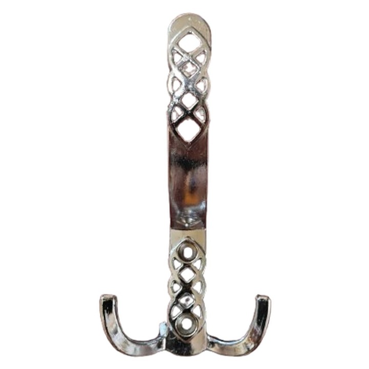 Agatator cuier elif cromat din metal