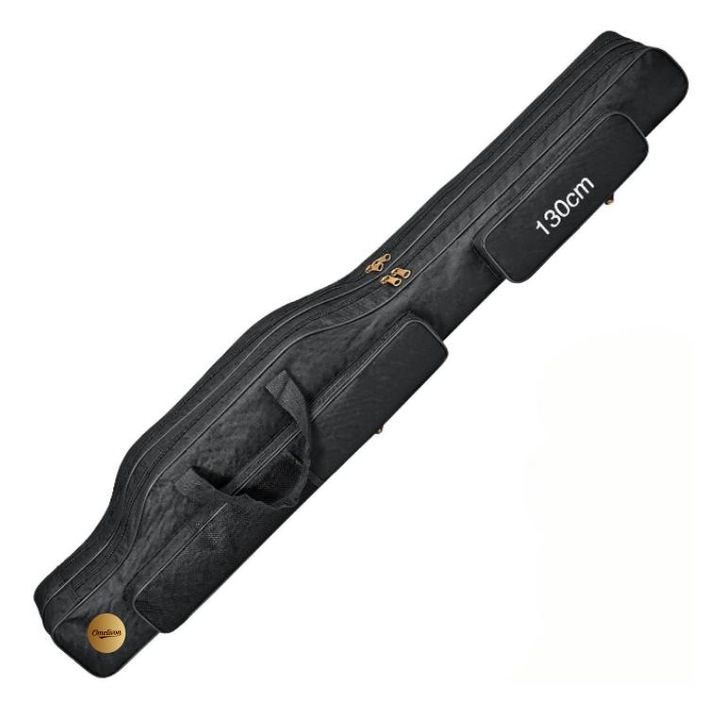 Husa lansete Omelivon 3 compartimente negru fumuriu 130cm