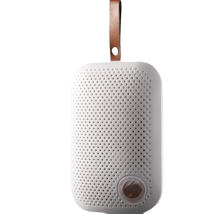 Párátlanító, 1 L, 20 W, mini, recirkulációs, hordozható, páratartalom- és hőmérséklet-kijelzővel, ORBER, hálószobai szekrényekhez és otthoni cipőszekrényekhez alkalmas, ABS, 11,5 × 17,5 × 4 cm, fehér