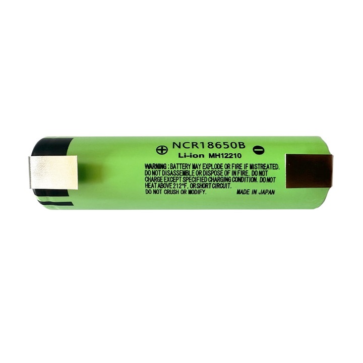 Acumulator Li-Ion 3.7V 3200mAh NCR18650B, 18.06x65mm Cu tabla de lipit pentru aspiratorul de geamuri karcher WV2 WV50 plus si WV70 plus WV2 premium