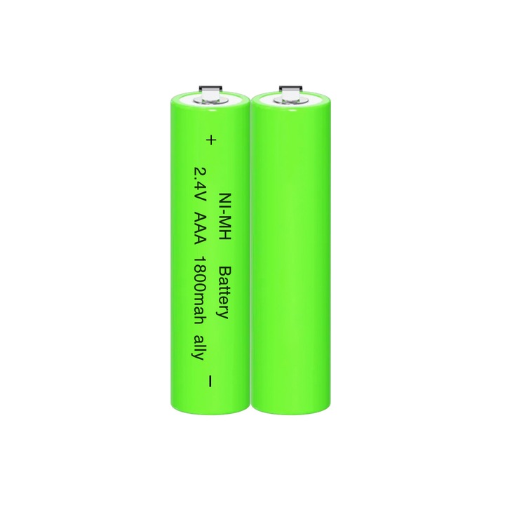 Acumulator Ni-MH 2.4V 1800mAh, verde, pentru aparate de ras Philips