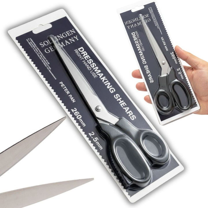 Foarfeca metal, SHOPII, 29cm, profesională, ascuțită