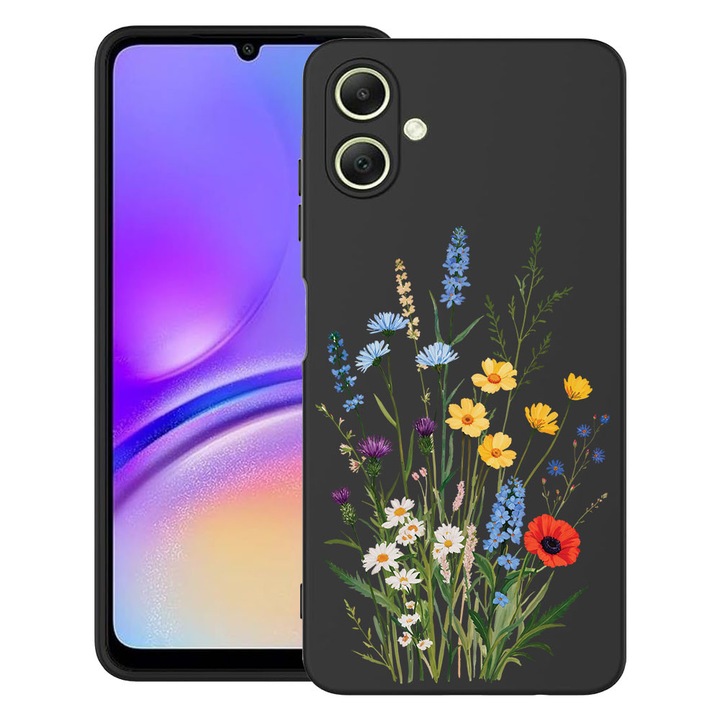 BestCase® Husa TPU Ultra Slim compatibila cu Samsung Galaxy A06 5G, Cute Floral Bouquet, 1997858 B 2039