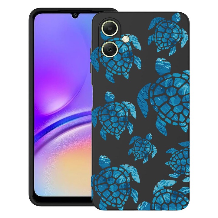 BestCase® Husa TPU Ultra Slim compatibila cu Samsung Galaxy A05, Summer Turtles, 1788875 B 2024