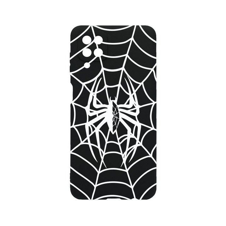 BestCase® Husa TPU Ultra Slim compatibila cu Samsung Galaxy A12, Spider, 1396478 B 2026