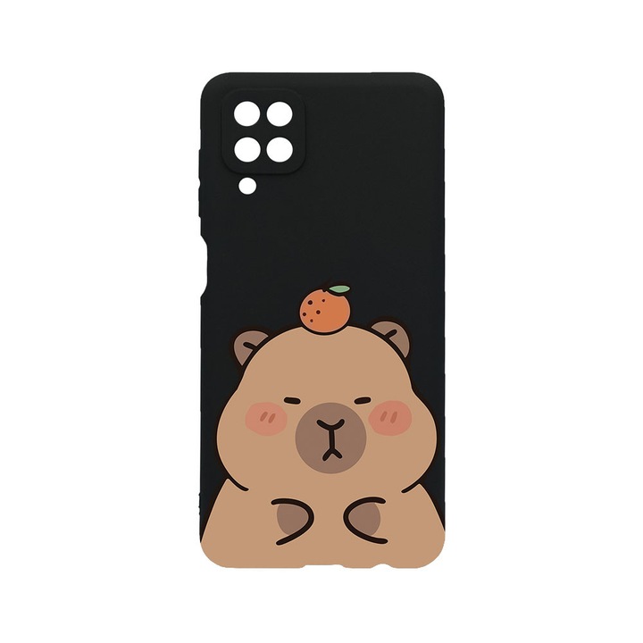 BestCase® Husa TPU Ultra Slim compatibila cu Samsung Galaxy A12, Cute Capybara, 1396478 B 2023