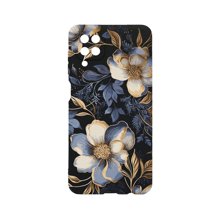 BestCase® Husa TPU Ultra Slim compatibila cu Samsung Galaxy A12, Floral - Magnolia Blossom Case, 1396478 B 2049