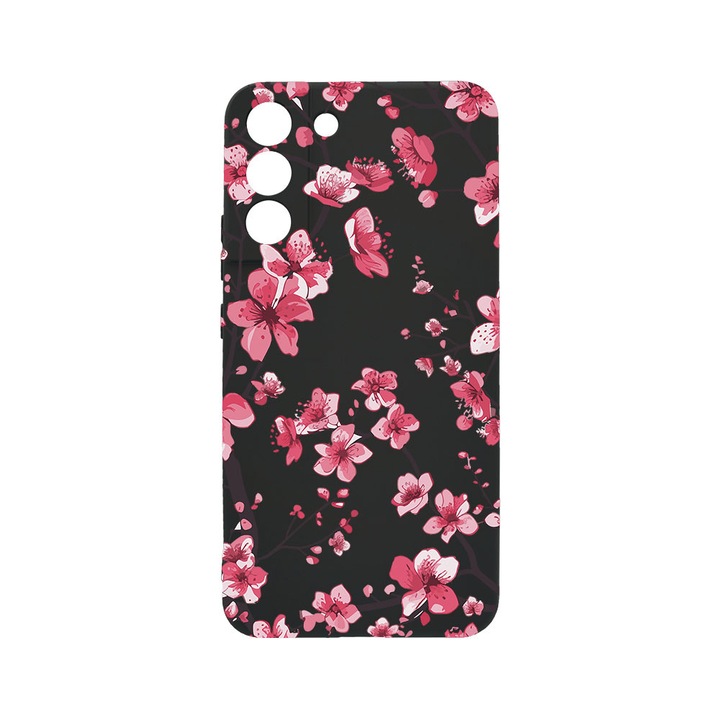 BestCase® Husa TPU Ultra Slim compatibila cu Samsung Galaxy S21 FE, Floral - Cherry Blossom, 1396546 B 2043