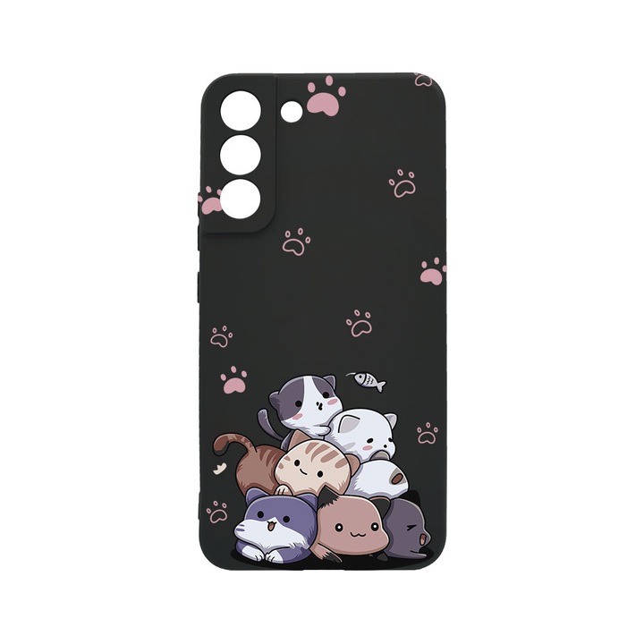 BestCase® Husa TPU Ultra Slim compatibila cu Samsung Galaxy S21 FE, Baby Cats, 1396546 B 2018
