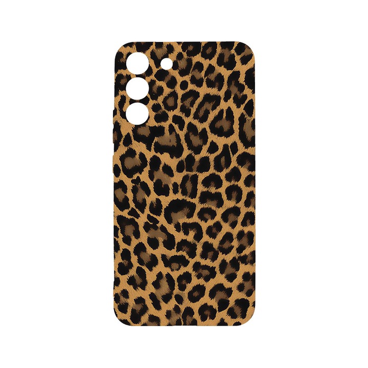 BestCase® Husa TPU Ultra Slim compatibila cu Samsung Galaxy S21 FE, Leopard Pattern, 1396546 B 2019
