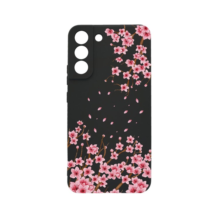 BestCase® Husa TPU Ultra Slim compatibila cu Samsung Galaxy S20 FE, Floral - Pink Cherry Blossom, 1396542 B 2044