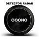 Dispozitiv Avertizare Radar Ooono CO-DRIVER NO1, Bluetooth, fără abonament, compact, 10x10cm