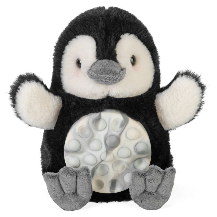 Mini Pinguin Poppykins-Jucarie Plus Wild Republic 19cm