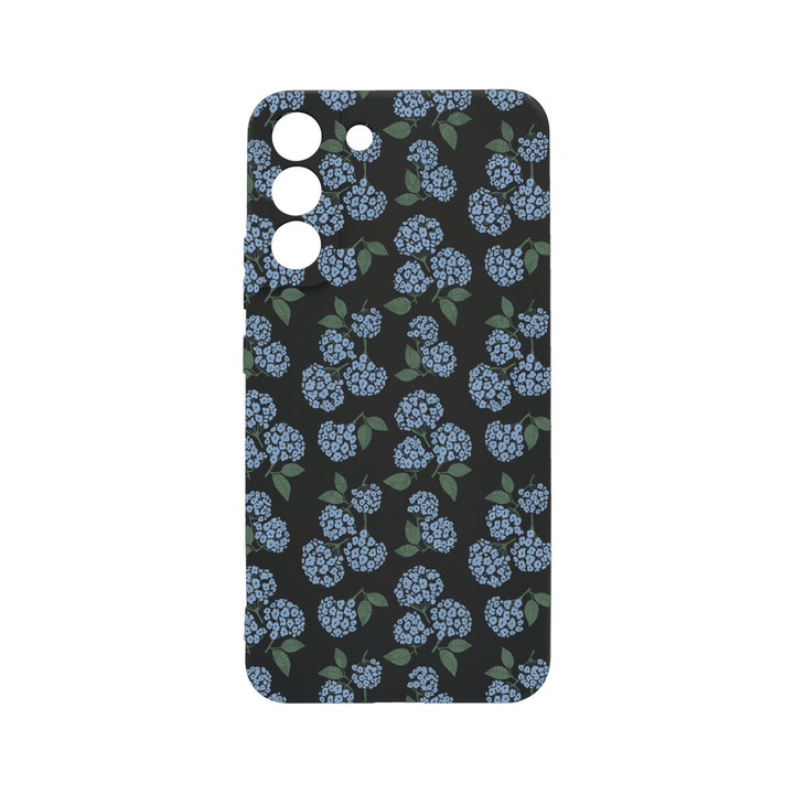 BestCase® Husa TPU Ultra Slim compatibila cu Samsung Galaxy S20 FE, Floral - Hydrangea Pattern, 1396542 B 2078