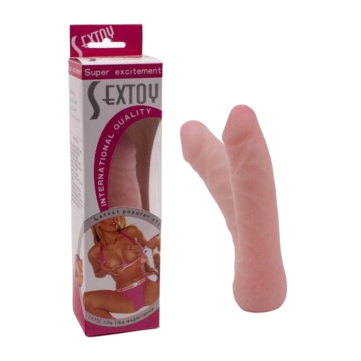 Dildo, Sextoys, Cyber Dong Flesh 3, impermeabil, 16x3, 3cm, culoare naturală