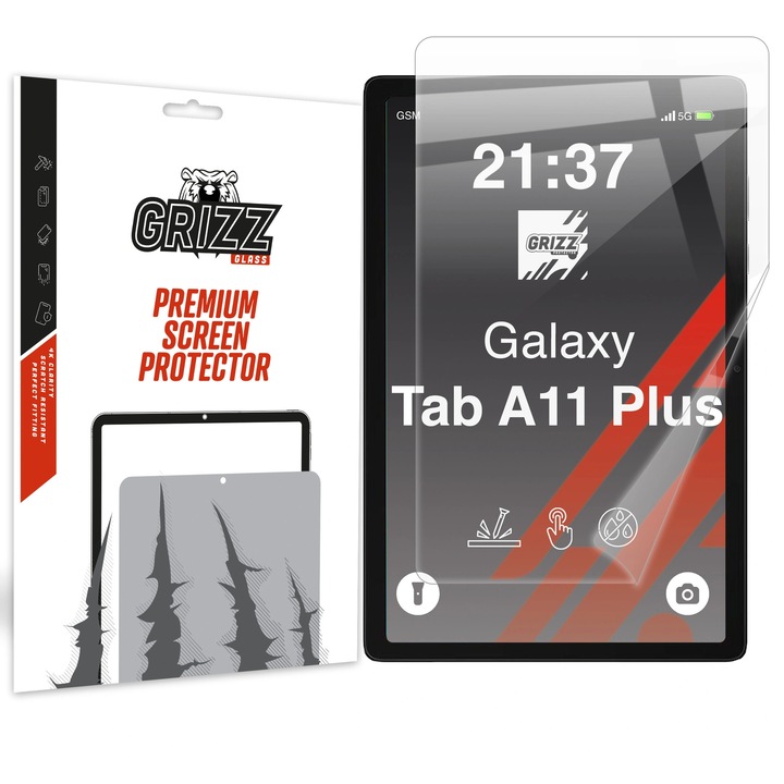 GrizzGlass CeramicFilm védőfólia Samsung Galaxy Tab A11 Plus, 11 inch, átlátszó