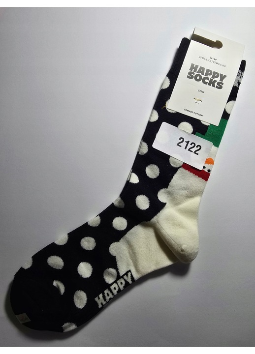 Sosete colorate Happy Socks unisex, 36-40, 86% bumbac, multicolor