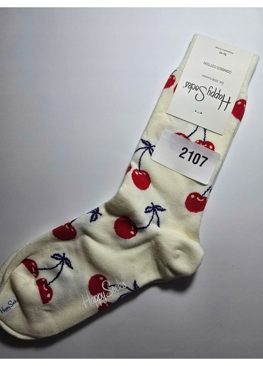 Sosete colorate Happy Socks unisex, 36-40, 86% bumbac, multicolor