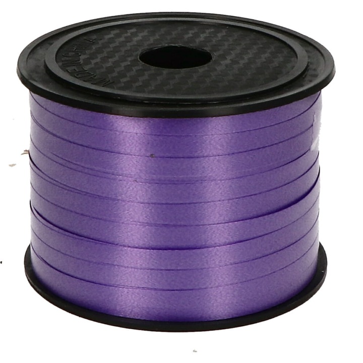 Pasztell lila szalag, 90m, léggömbökhöz és dekorációkhoz, parti kiegészítő szett