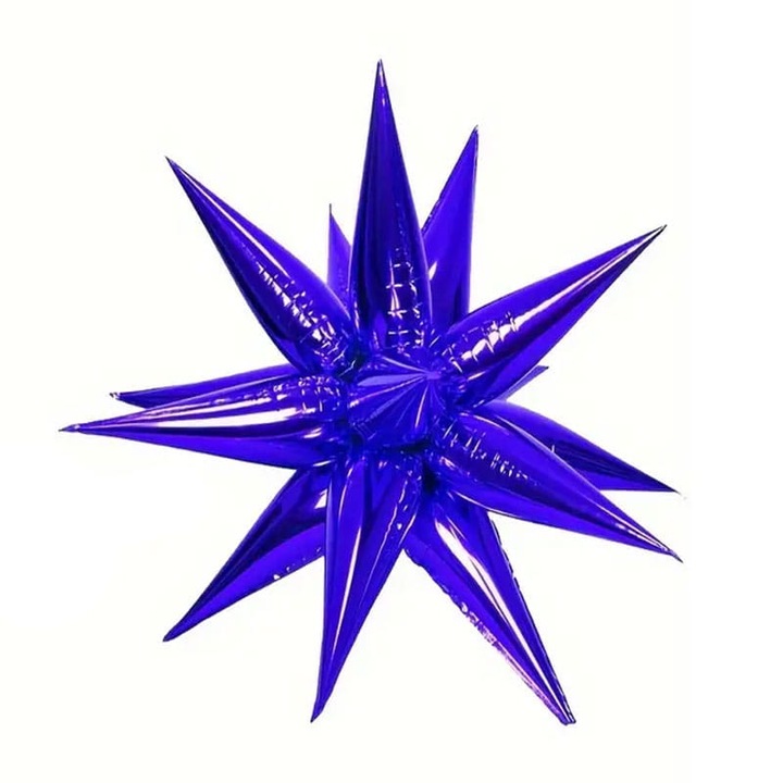 3D fólia lufi, gránát, 12 darabos szett, 26"