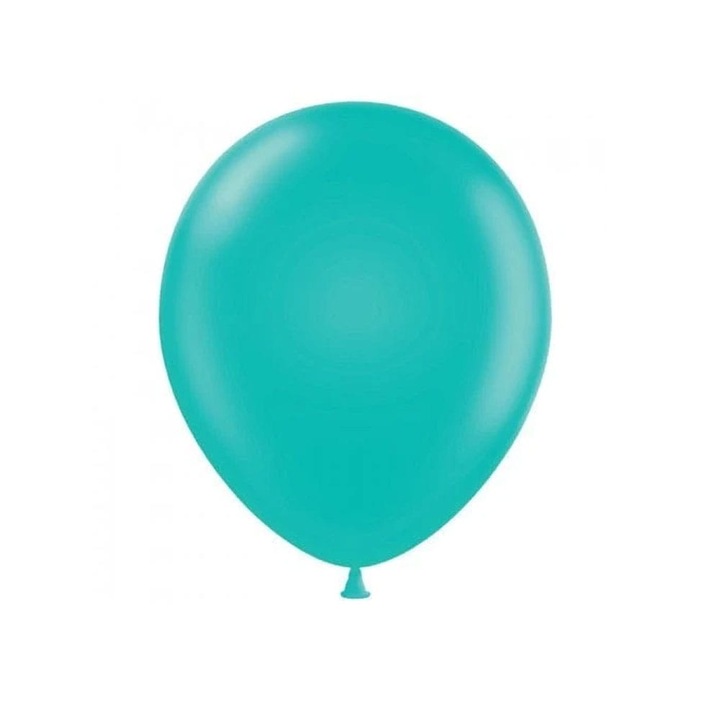 Baloane lateks 12", turcoaz, set 100 bucati