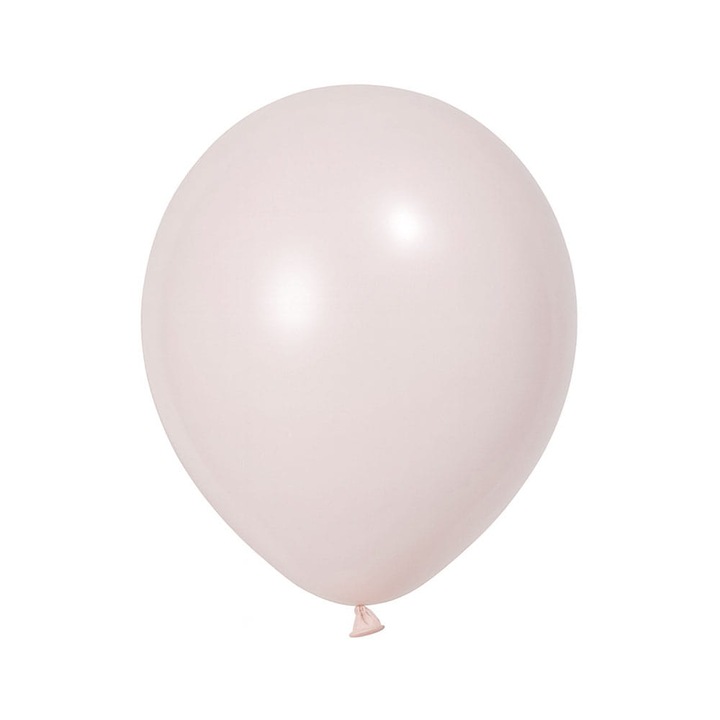 Baloane matowe roz, 12", set 100 bucati, latex