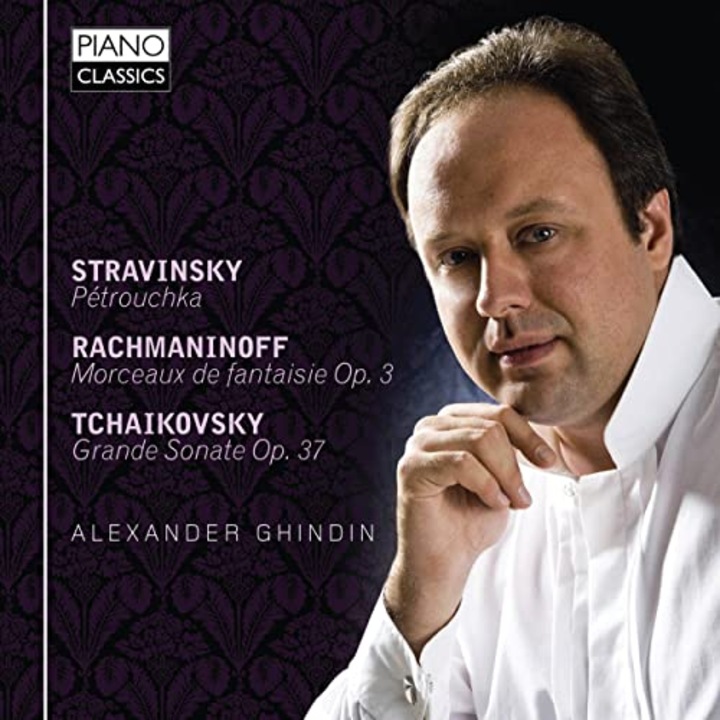 Stravinsky, Rachmaninoff, Tchaikovsky. Alexander Ghindin (CD)
