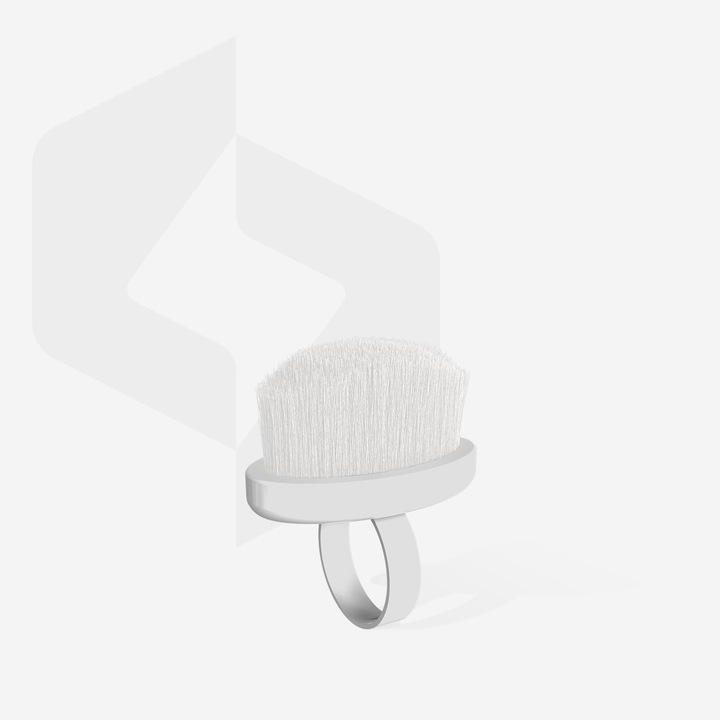 Set 10 Bucati Perie Praf Pentru Manichiura Staleks