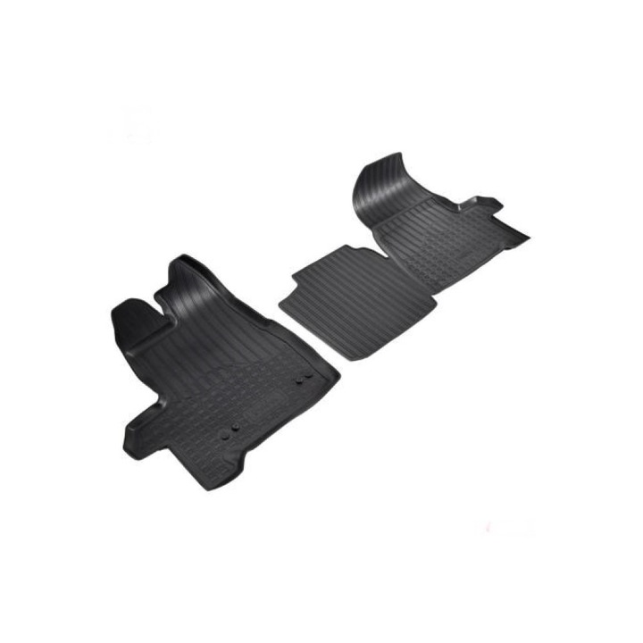 Set 2 Covorase Cauciuc Stil Tavita Ford Tourneo Custom 2013-Prezent