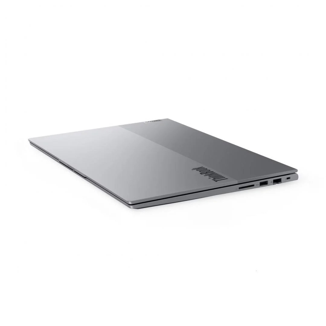 Laptop Lenovo ThinkBook 16 G9 IRL, 16" WUXGA, Intel® Core™ 7 240H pana la 5.2 GHz, 16 GB RAM DDR5 5600, 512 GB SSD, Intel® Graphics, Free Dos, Arctic Grey 512 GB