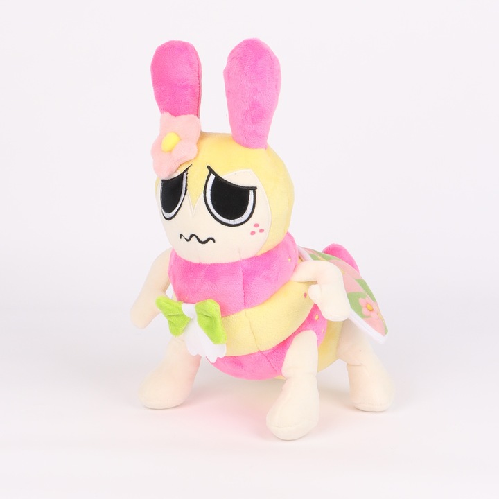 Jucarie de plus, Dandy World, Meow Meow Bug, 20x22x27cm, roz, set