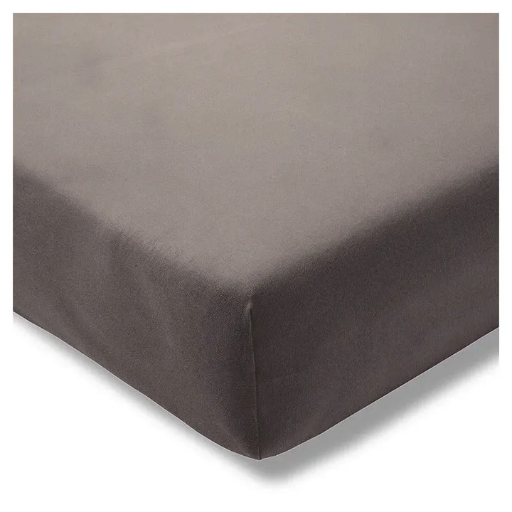 Cearceaf cu elastic Estella Jersey-Stretch 150x200cm, 97% bumbac, 3% elastan, rezistent la pilling, hipoalergenic