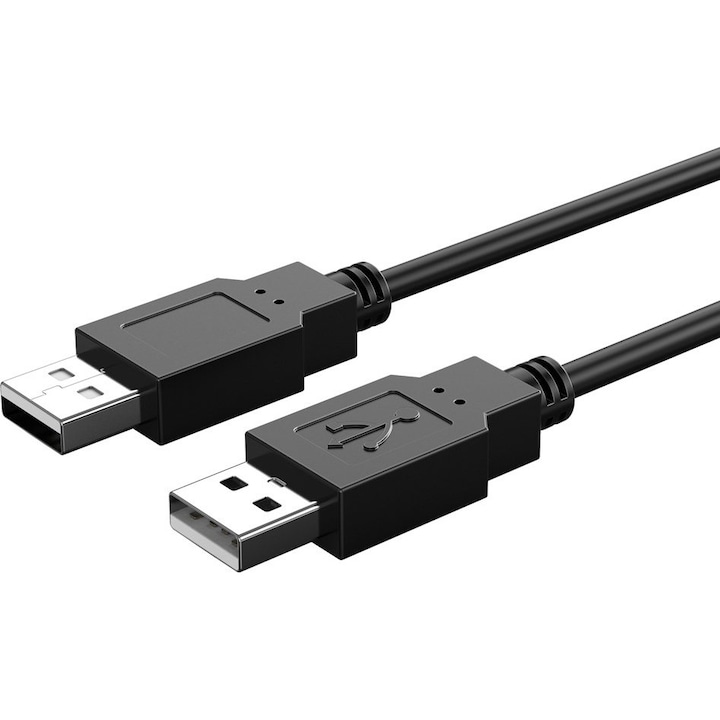 Cablu de date USB 2.0, Cabletime, 0.5m, 480Mbps, negru