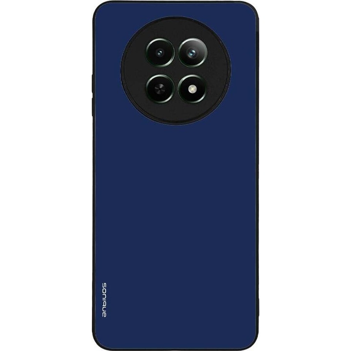 Husa telefon Sonique ColorBloc Series, silicon, antisoc, albastra, pentru Realme 12 5G / Realme 12x