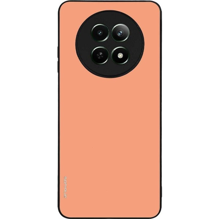 Husa telefon Sonique ColorBloc Series, coral, pentru Realme 12 5G / Realme 12x, silicon, antisoc