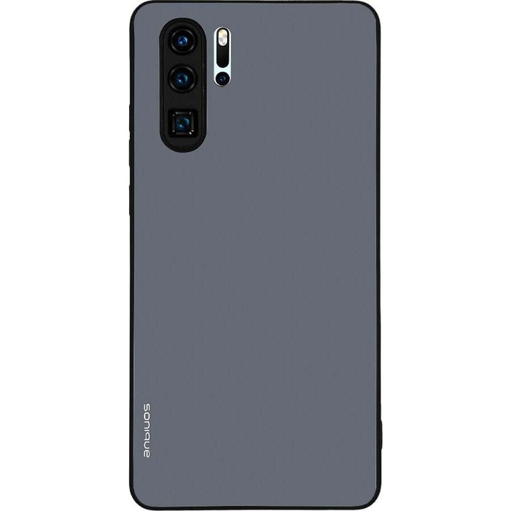 Husa telefon Sonique ColorBloc Series, pentru Huawei P30 Pro, silicon, antichoc, albastru inchis