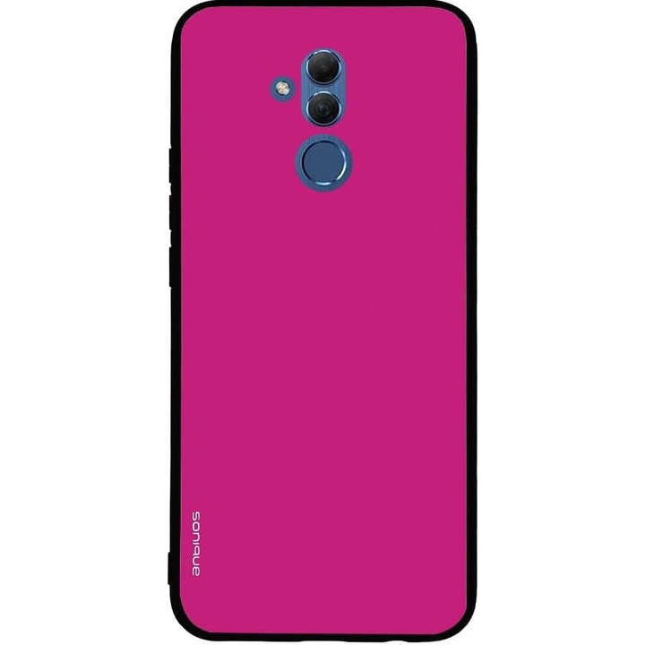 Husa telefon Sonique ColorBloc Series, roz, pentru Huawei Mate 20 Lite, silicon, antisoc
