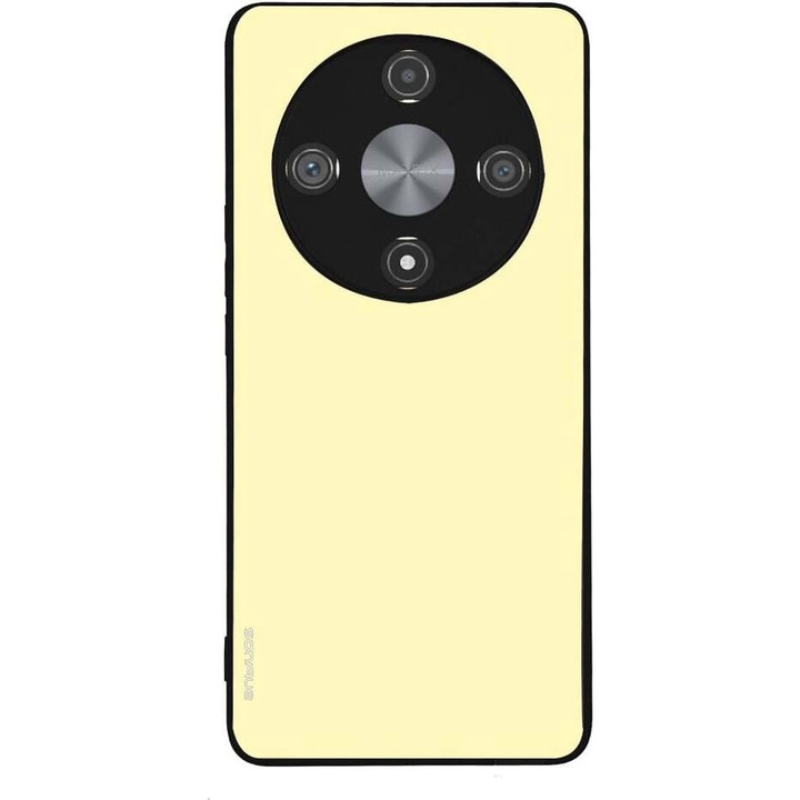 Husa telefon Sonique ColorBloc Series, galben, silicon cu spate acrilic, protectie antisoc, pentru Honor Magic6 Lite 5G