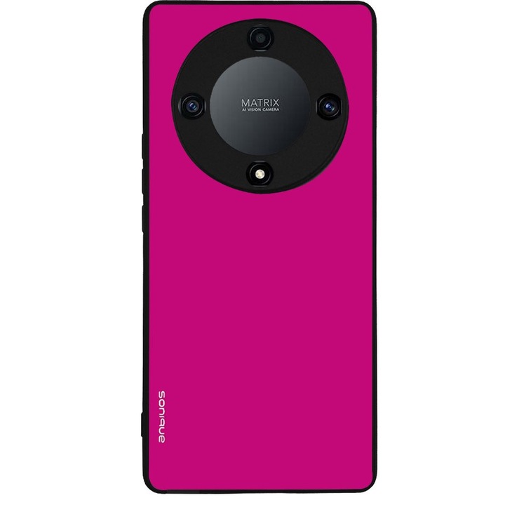 Husa telefon Sonique ColorBloc Series, protectie extra, antiderapant, roz, pentru Honor Magic5 Lite 5G