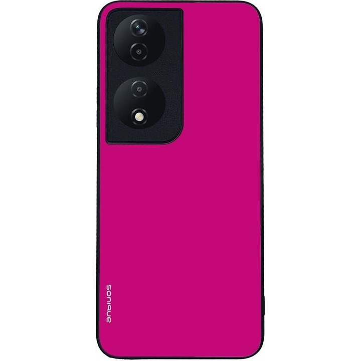 Husa telefon Sonique ColorBloc Series, protectie extra, antiderapant, roz, pentru Honor 90 Smart 5G / Honor X7b