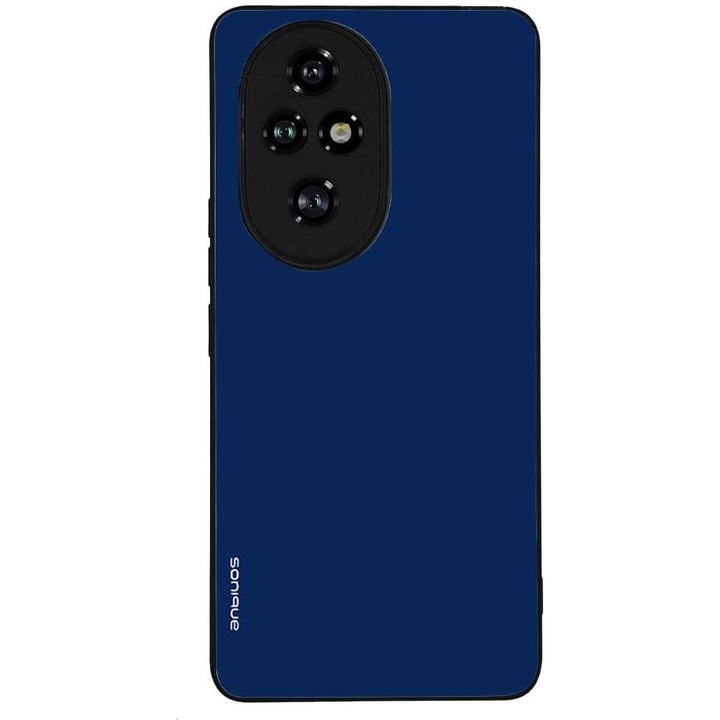 Husa telefon Sonique ColorBloc Series, antichoc, design modern, albastru, pentru Honor 200 Pro 5G