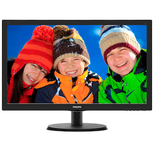 focus twelve Seedling Monitor LED MVA Philips 23.6", Wide, FHD, DVI, HDMI, Negru, 243V5QHSBA -  eMAG.ro