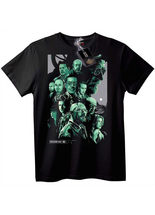 Tricou Eroi din Breaking Bad, Negru