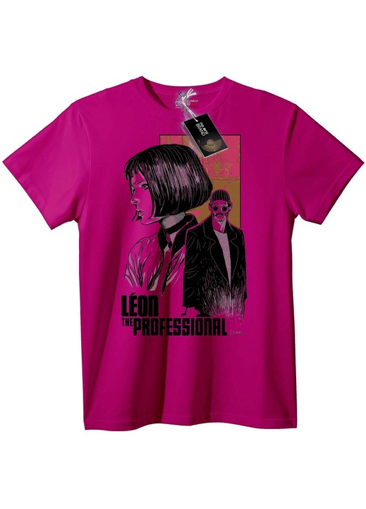 Tricou Léon The Professional, Lila