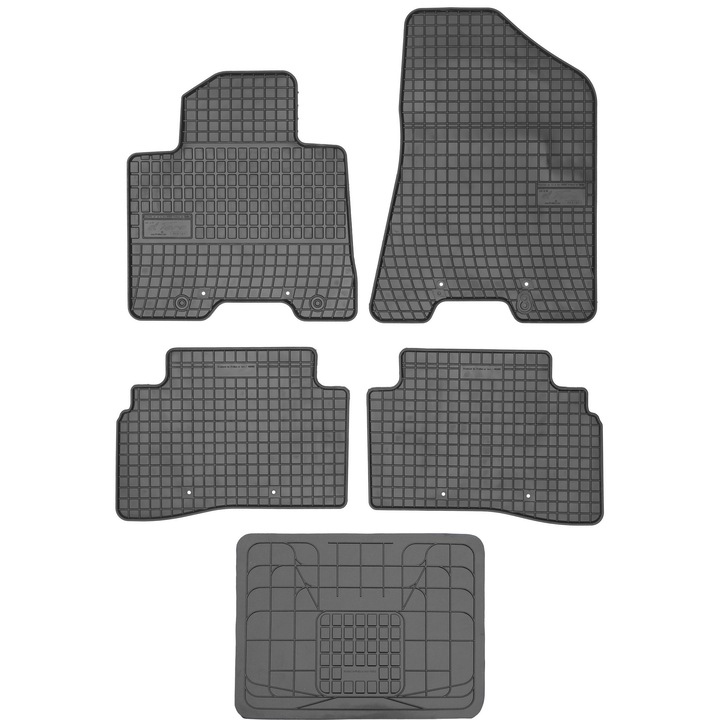Set covorase auto FROGUM, negru, 41x51cm, pentru Kia Sportage IV (2018)