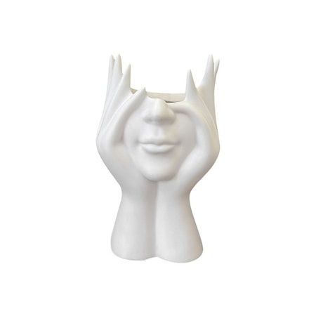 Suport de birou pentru pixuri și pensule, design artistic