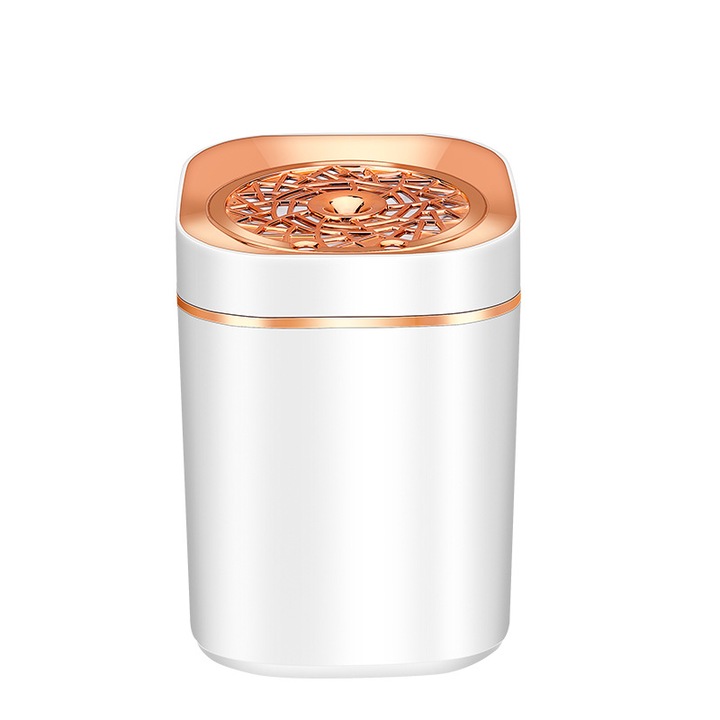 Umidificator de aer portabil, design compact, tehnologie nano-spray, aurie, USB