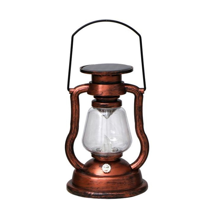 Lampa de furtuna, retro, cu rezervor pentru ulei