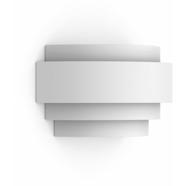 Modern LED beltéri fali lámpa, 7W, meleg fehér, 25x13.2x10.5cm, 1 db-os készlet.